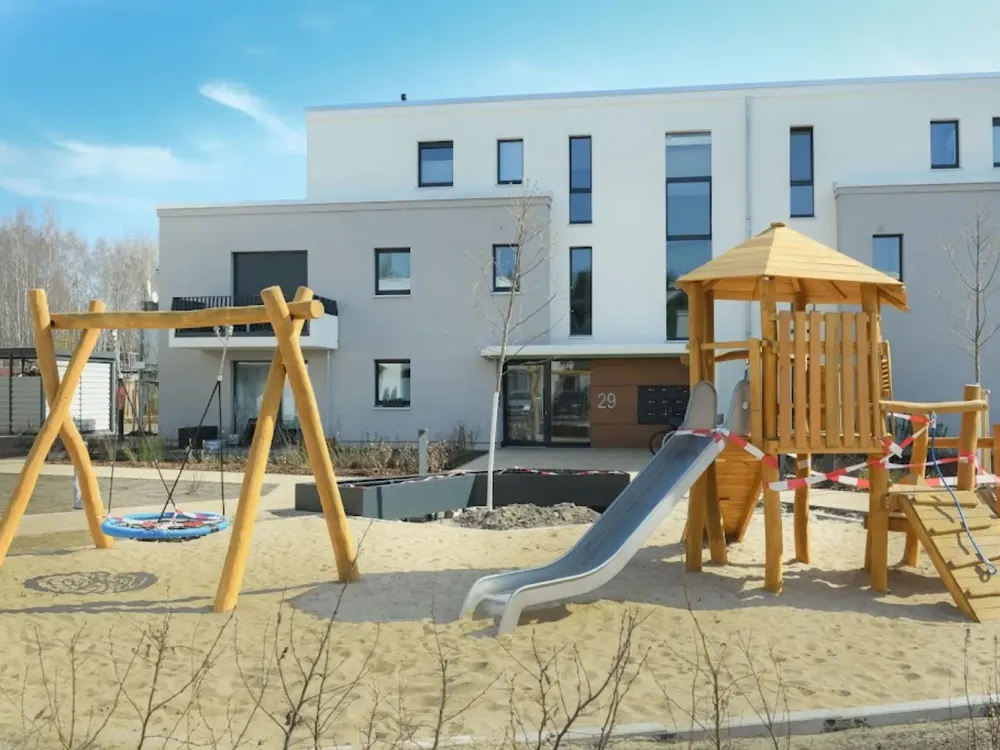 3 Zimmer Neubauwohnung mit Balkon