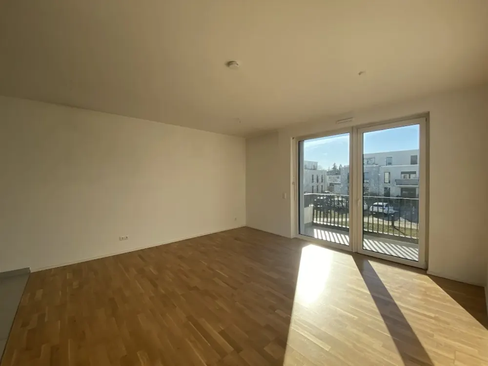 3 Zimmer Neubauwohnung mit Balkon