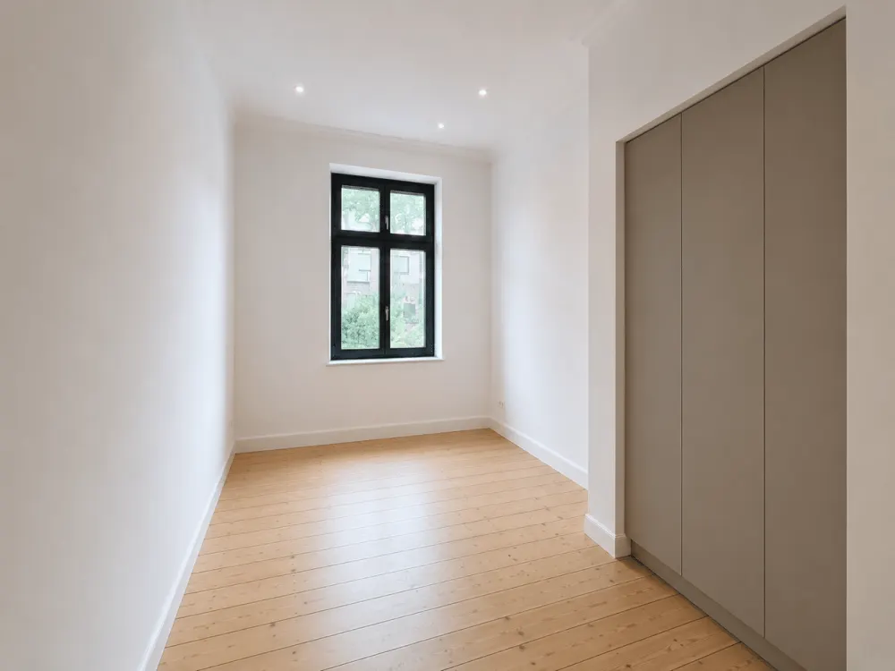 Completely Renovated and Partially Furnished Garden Apartment in Pempelfort