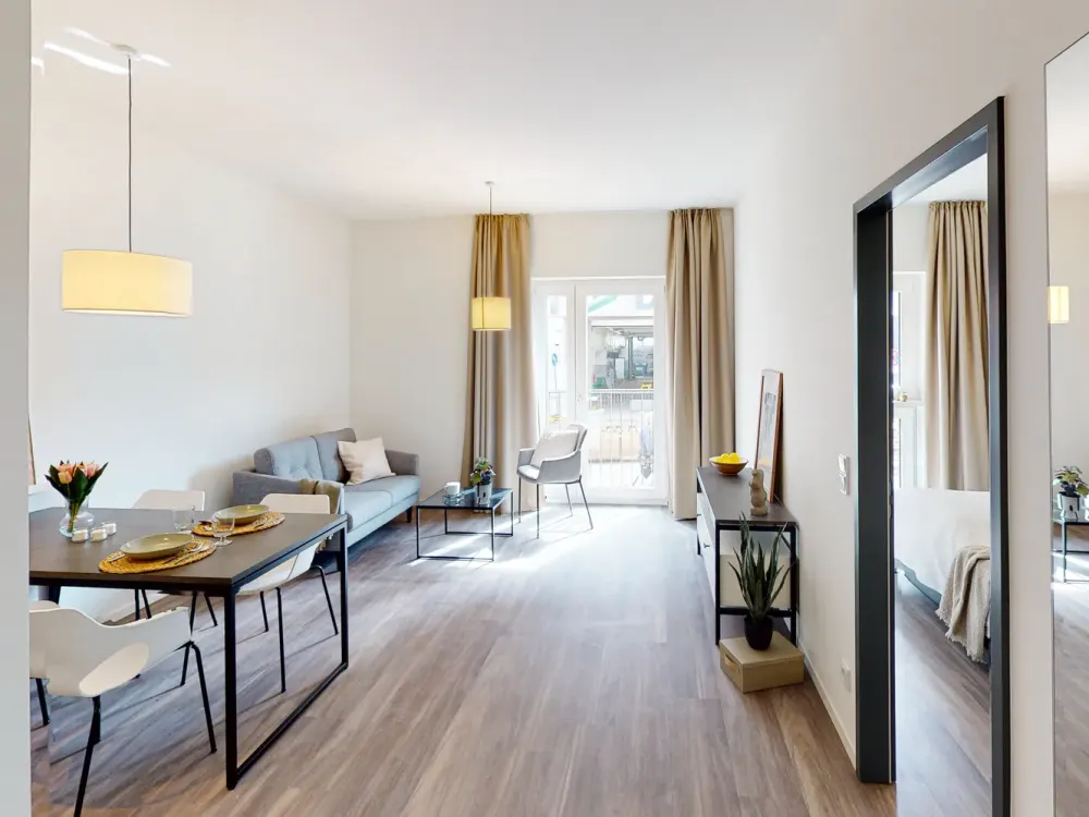 First occupancy: 2-room apartment in the Brookments