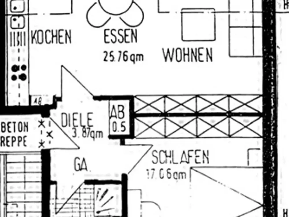 Wohnen mit Charakter: DG-Apartment in Recklinghausen-Suderwich