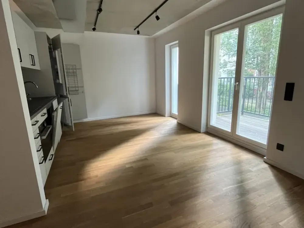 Stilvolle 2 Zimmer mit EBK und Balkon mit Blick ins Grüne