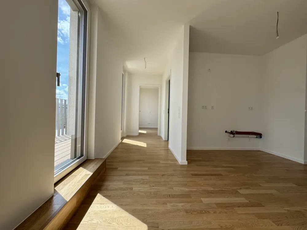 Happiness Has a Home: Attractive 2-Room Apartment with Large Terrace in First Occupancy