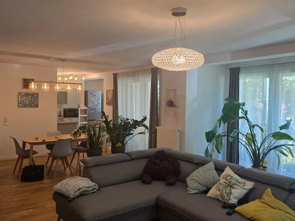 Schicke 4 ZW-EG- Bj. 2019 in Großauheim-Lehrhöfer Park mit Balkon und 279 m² großen eigenem Garten!