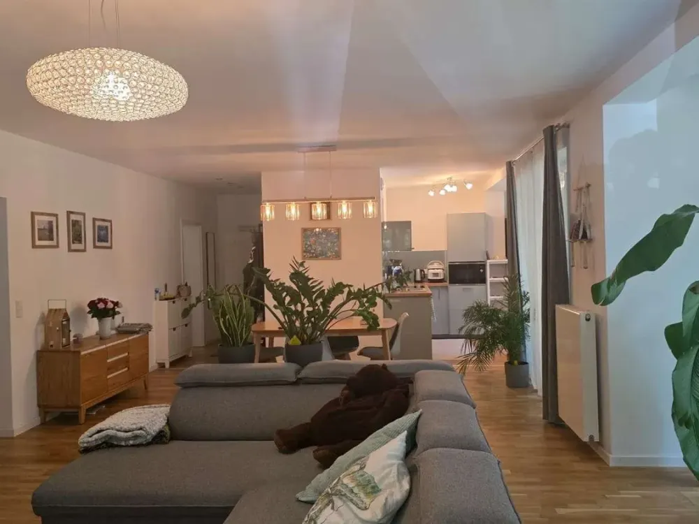 Schicke 4 ZW-EG- Bj. 2019 in Großauheim-Lehrhöfer Park mit Balkon und 279 m² großen eigenem Garten!