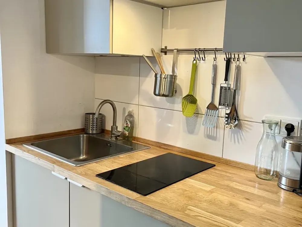 Bright One-Room Apartment for Temporary Rent Directly at the University of Cologne