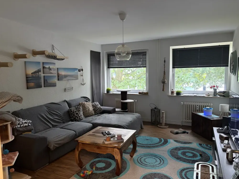 Alltagstaugliche 3-Zimmer-Wohnung mit Balkon in Hamburg-Marmstorf