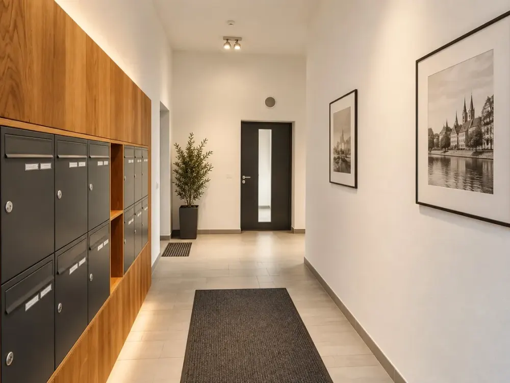 Exklusives Wohnen am Uhlenhorster Kanal, neuwertige 4-Zimmer-Wohnung mit zwei Balkonen