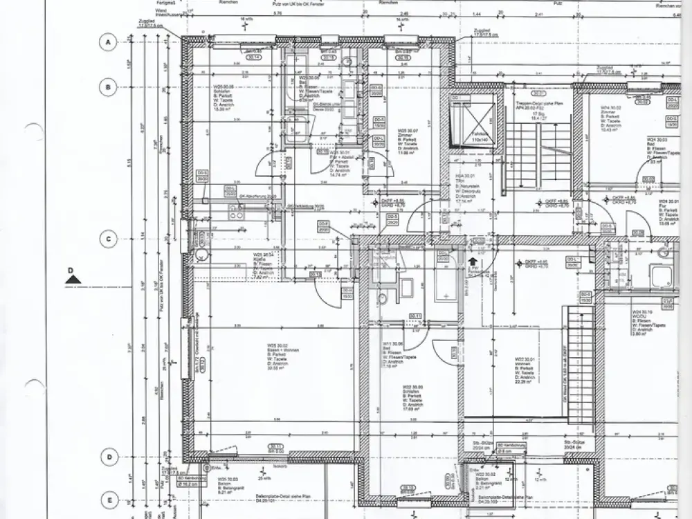 3-Zimmer-Wohnung mit Balkon neben Stadtpark