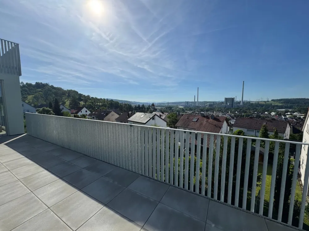 Helle 3-Zimmer-Wohnung mit Aussicht