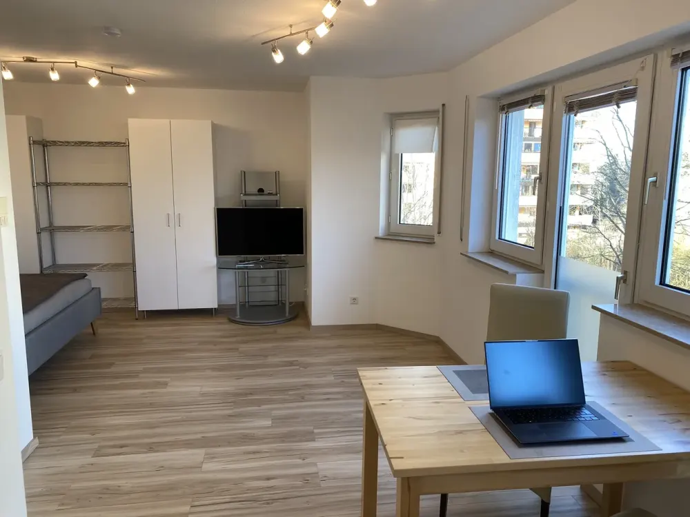 Schöne, möblierte 1-Zimmer-Wohnung inkl. TG-Stellplatz in Nürnberg Wetzendorf