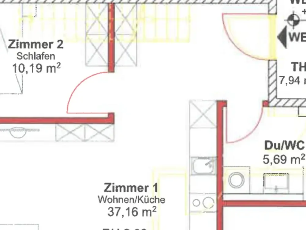 Attraktive 2,5 -Zimmer-wohnung in ruhiger Wohnlage von Berlin-Bohnsdorf
