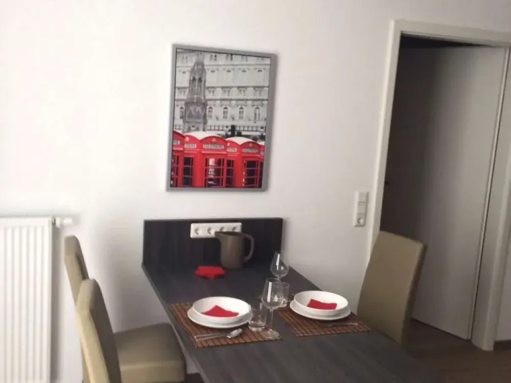 Moderne, komplett möblierte Apartments im Business Apartmenthaus (4-02))