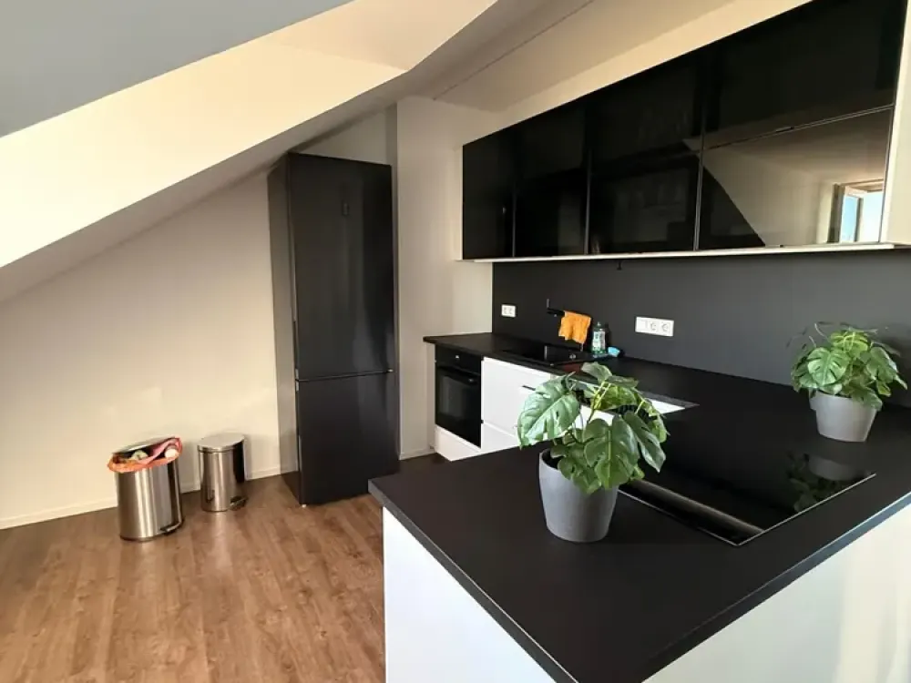 Vollmöblierte 2-Zimmer Wohnung mit schöner Dachterrasse