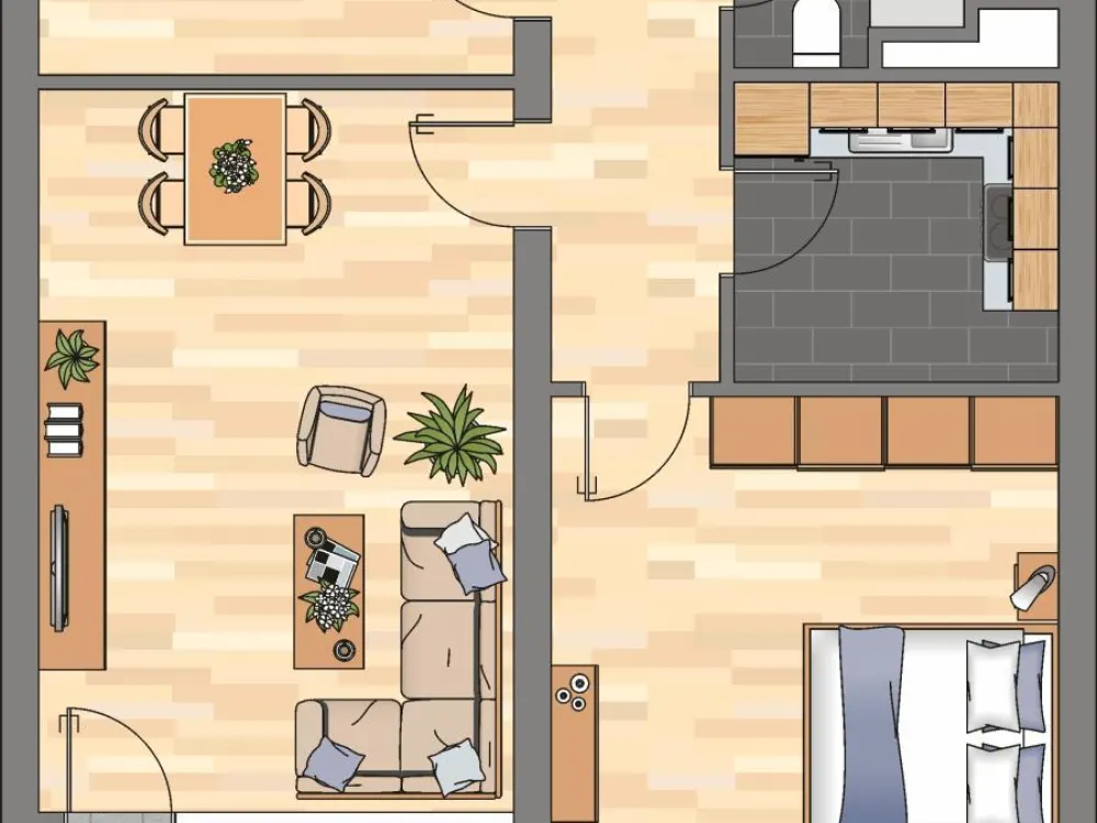 Demnächst frei! 2-Zimmer-Wohnung in Leipzig