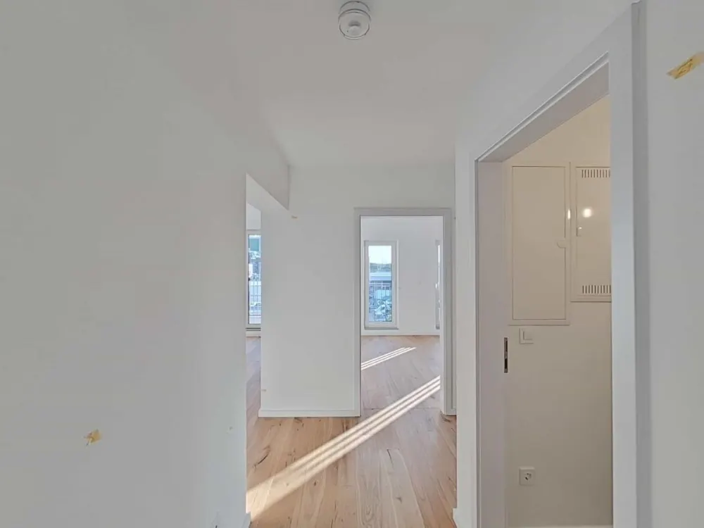 2-Zimmer-Erstbezug, 56 m² inkl Loggia, 3. Obergeschoss, Einbauküche