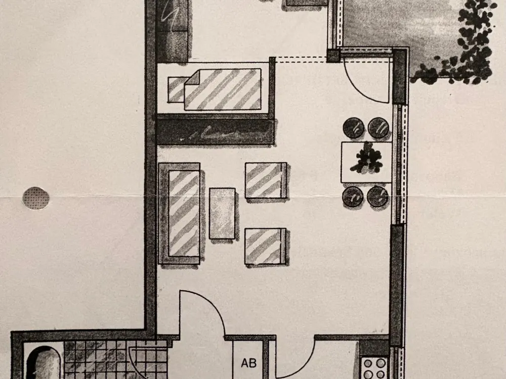 schöne 2,5 Zimmerwohnung auf zwei Ebenen