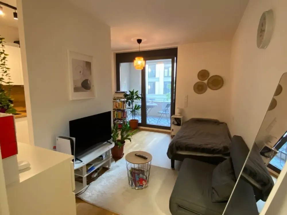 Ihr neues Zuhause? Stilvolle 1-Zimmer-Neubauwohnung mit Balkon
