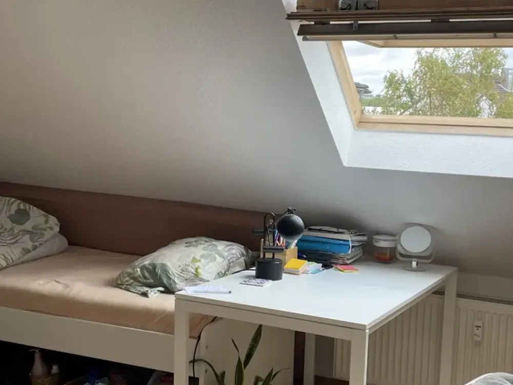 BOCKENHEIM I 1- Zimmer Apartment I DG I Küchenzeile I Gemeinschaftsbad - für insgesamt. 3 Wohnungen