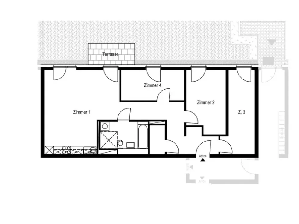 4-Zimmer Wohnung, mit WBS bis 140!