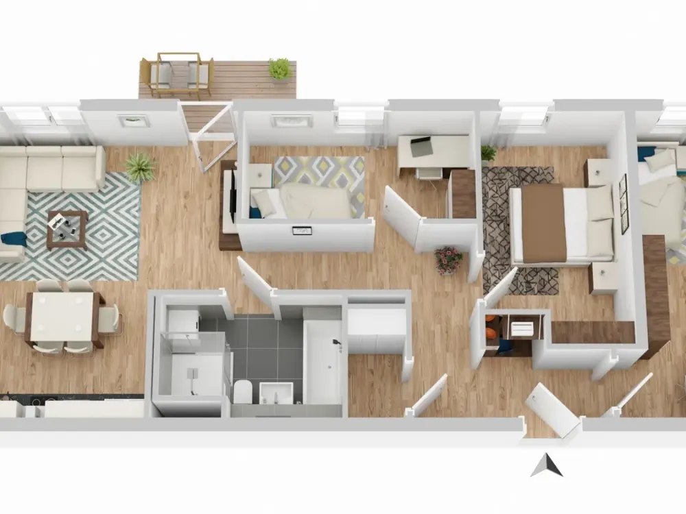4-Zimmer Wohnung, mit WBS bis 140!