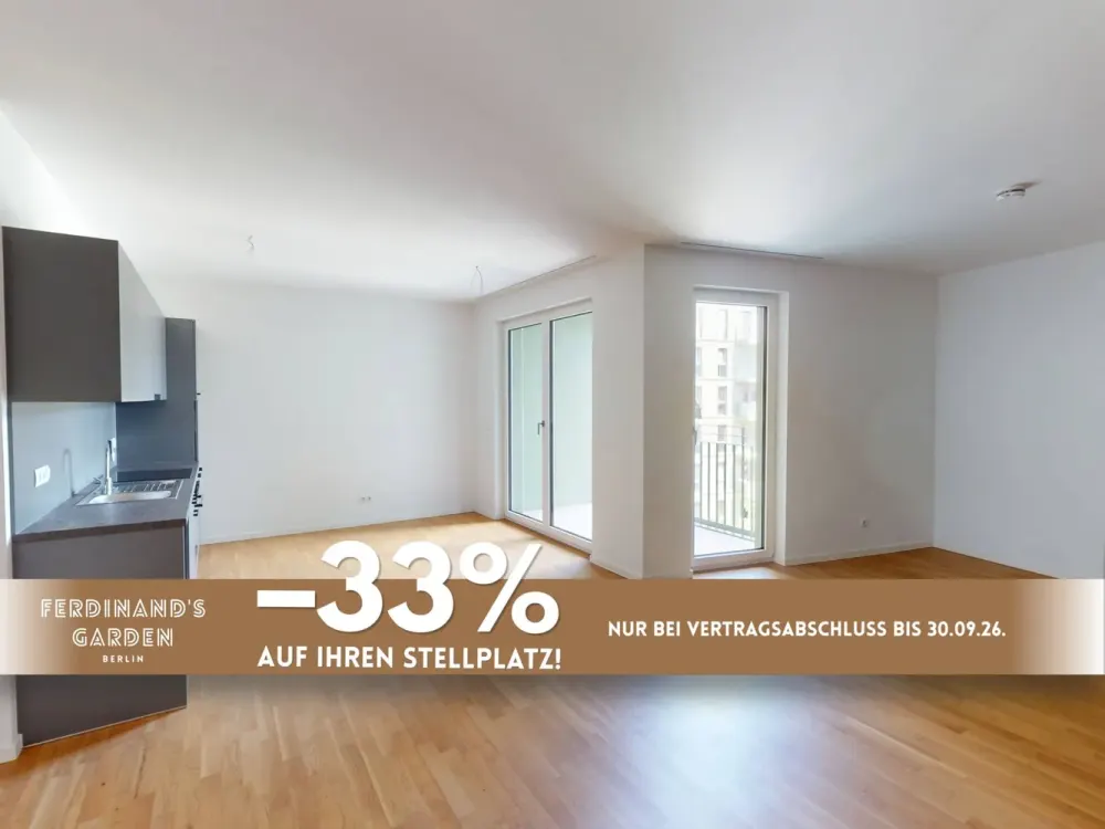 **AUFGEPASST: Moderne 3-Zimmer-Wohnung in Lichtenberg inkl. Qualitätsküche, 2 Balkone und Fußbode...