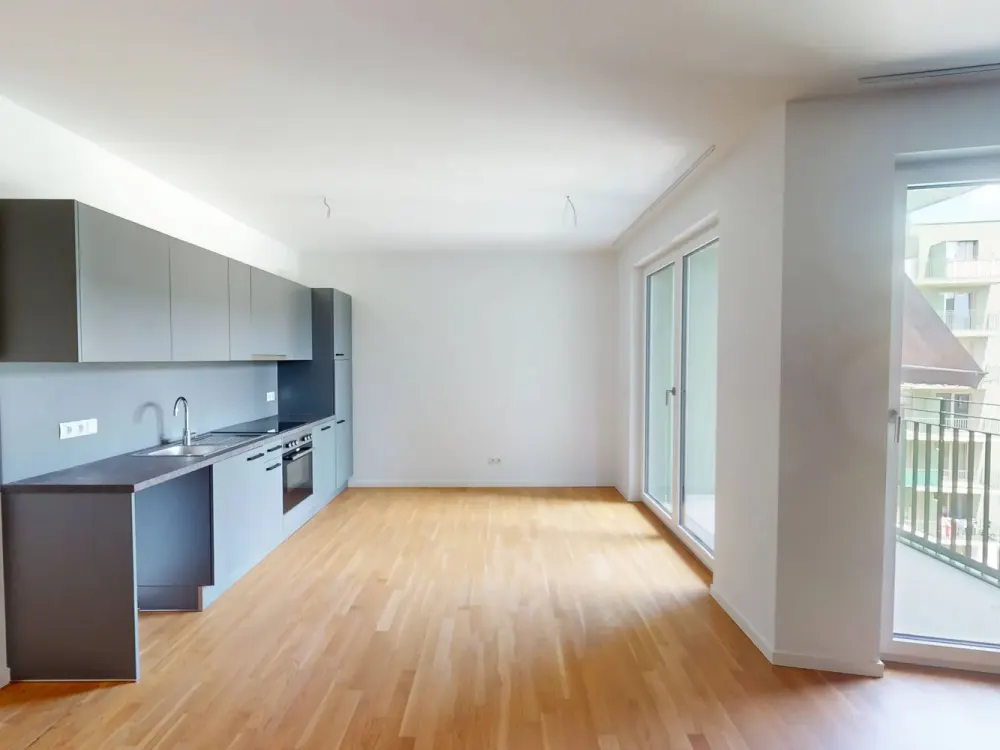 **AUFGEPASST: Moderne 3-Zimmer-Wohnung in Lichtenberg inkl. Qualitätsküche, 2 Balkone und Fußbode...