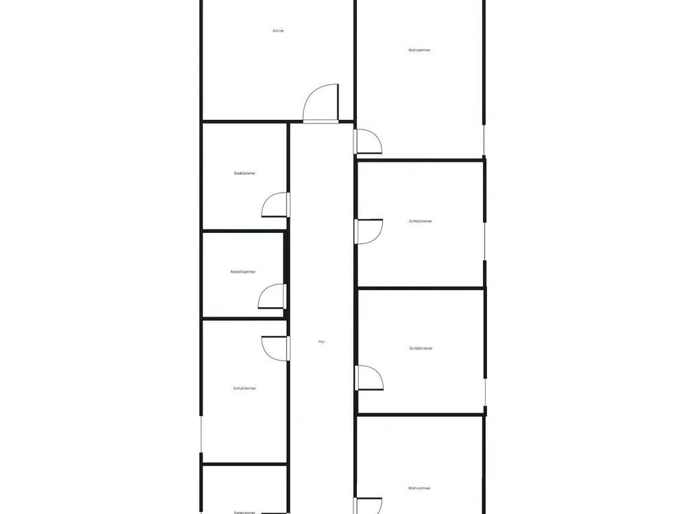 Modernisierte Altbau-Exklusivität auf 147 m²