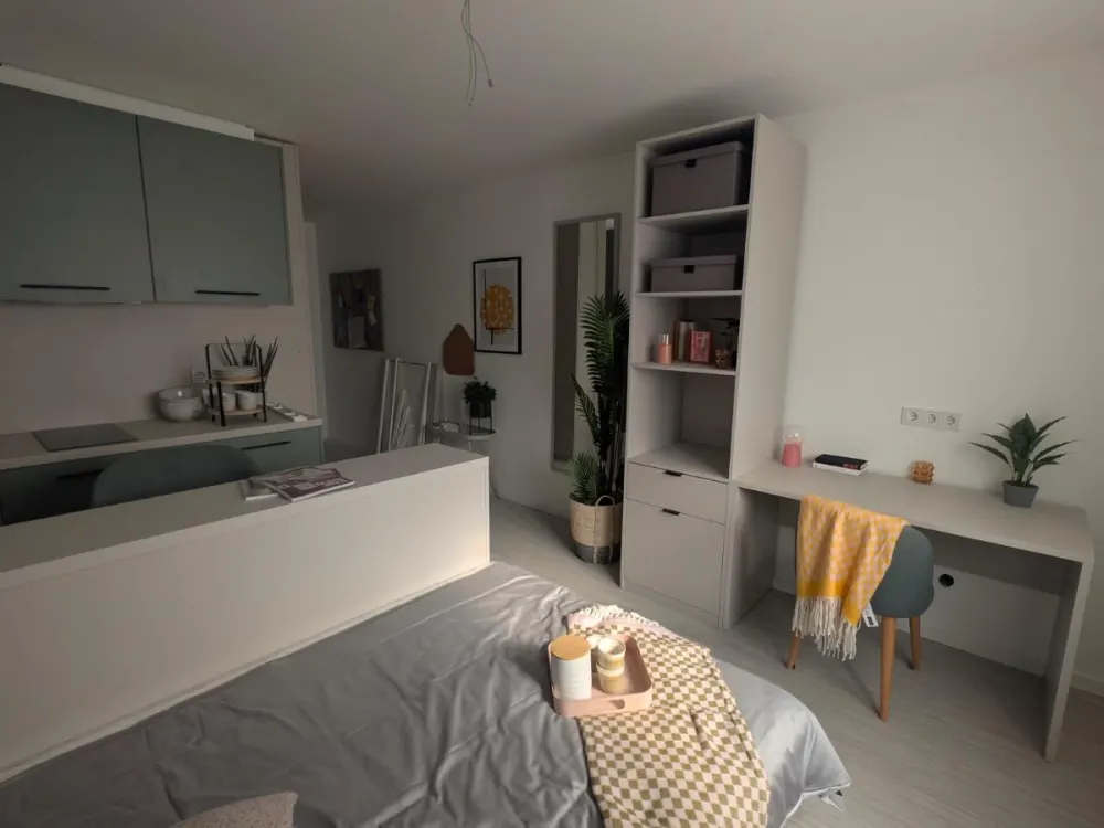 Erstbezug | möbelierte 1-Zimmer Wohnung