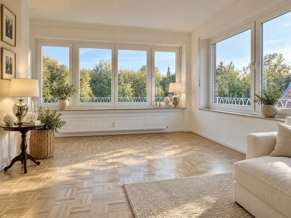 Living with a panoramic view in Havixbeck-Hohenholte!