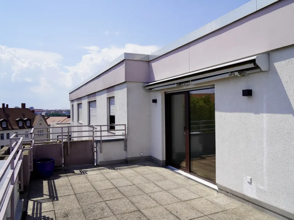 Penthouse am Wöhrder See | 120 m² Dachterrassen | Erstbezug nach Kernsanierung