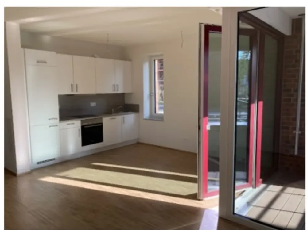 Modern 2-Room Ground Floor Apartment with Loggia in "Buchholzer Grün"