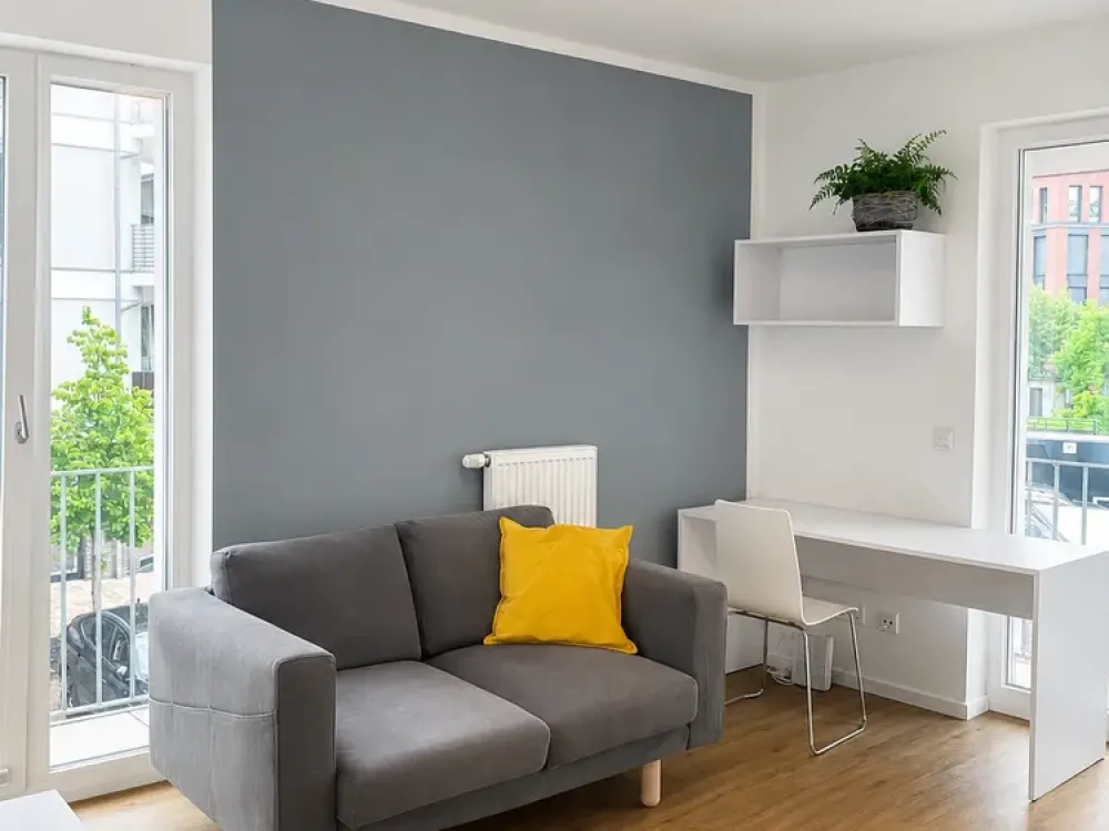 Möbliertes Apartment mit 2 Zimmern, Balkon und ALL-IN-Miete am Campus Babelsberg