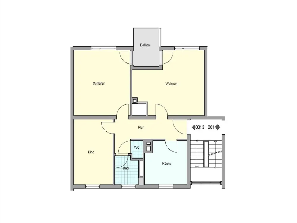 Großzügige 3-Zimmer für die junge Familie!
