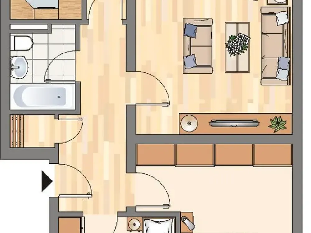3-Zimmer-Wohnung in Dortmund Scharnhorst