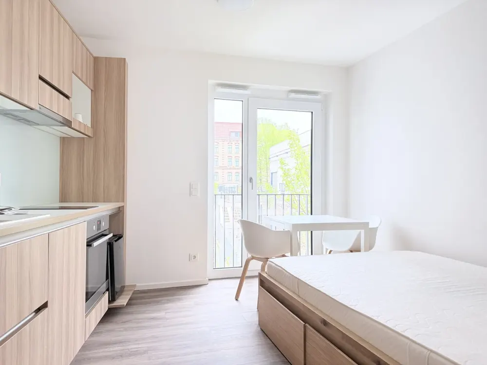 Stylish. Modern. Vollmöbliert., Attraktives 1-Zi.-Apartment