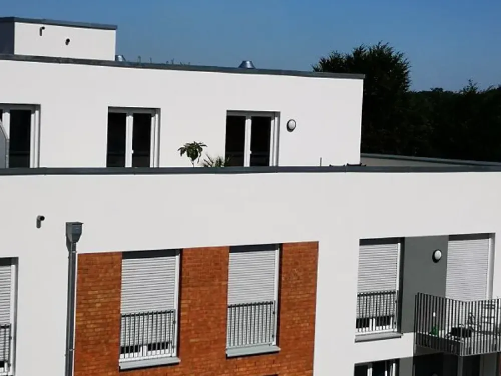 Singlewohnung- Endetage - große Dachterrasse, Fahrstuhl, Energieeffizient, TG, ruhige Lage