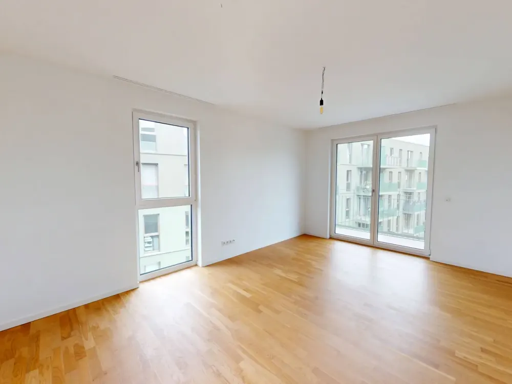 Moderne 4-Zimmer-Wohnung mit 2 BALKONEN, 2 BÄDERN und EBK im Neubauquartier 'Ferdinand's Garden'