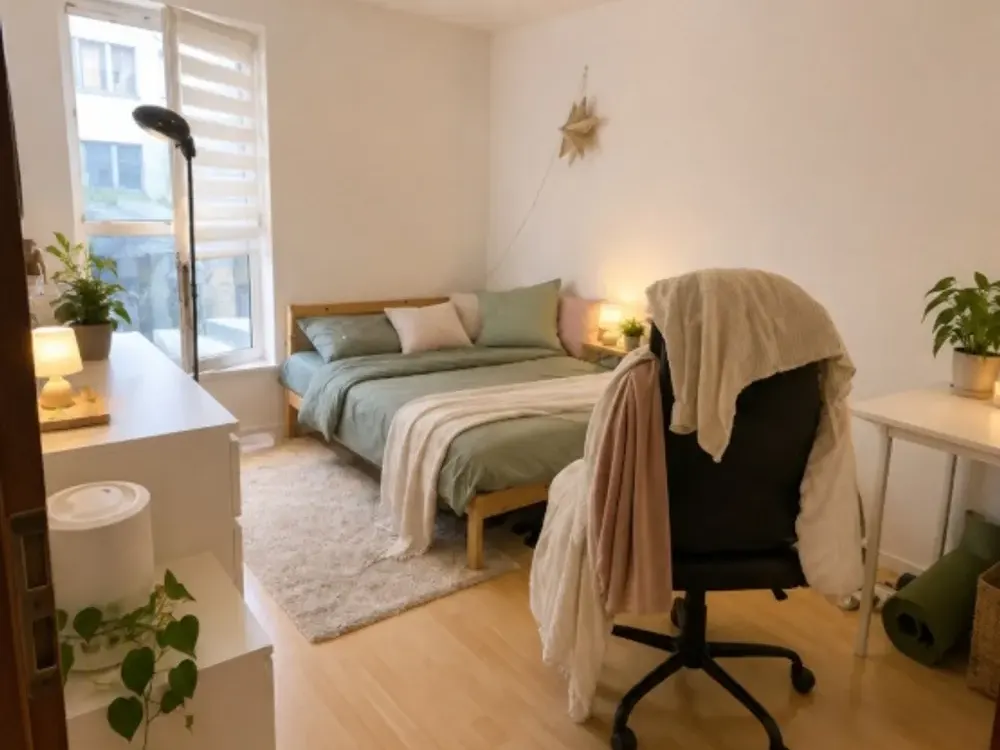 Central 2-Room Apartment with Kitchenette in Quiet City Centre Location