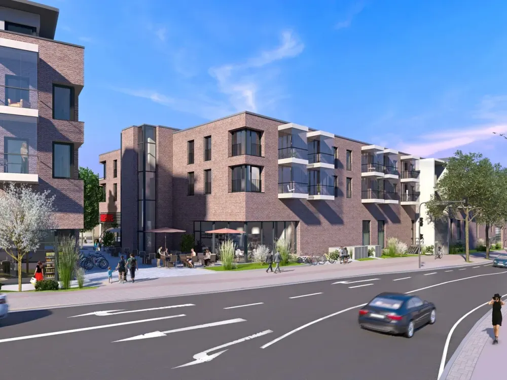 Moderne Stadtwohnung mit Balkon und Fahrstuhl!