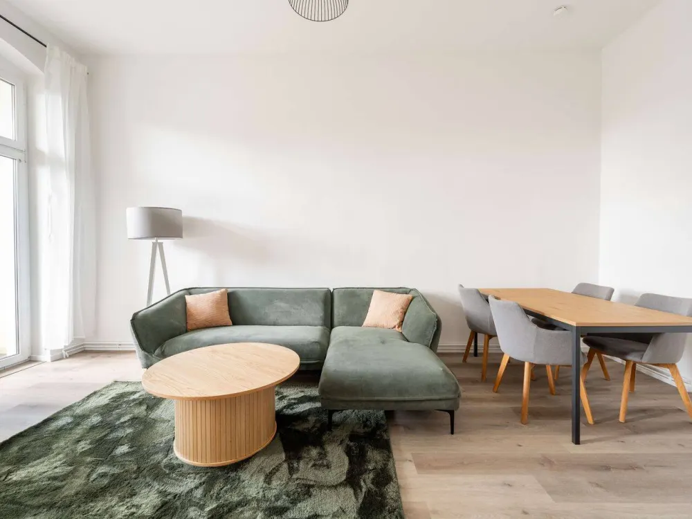 Große 2-Zimmer Wohnung in Pankow - voll möbliert