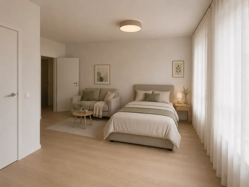 Seniorenresidenz | Erdgeschoss | 30m² Apartment | frisch renoviert