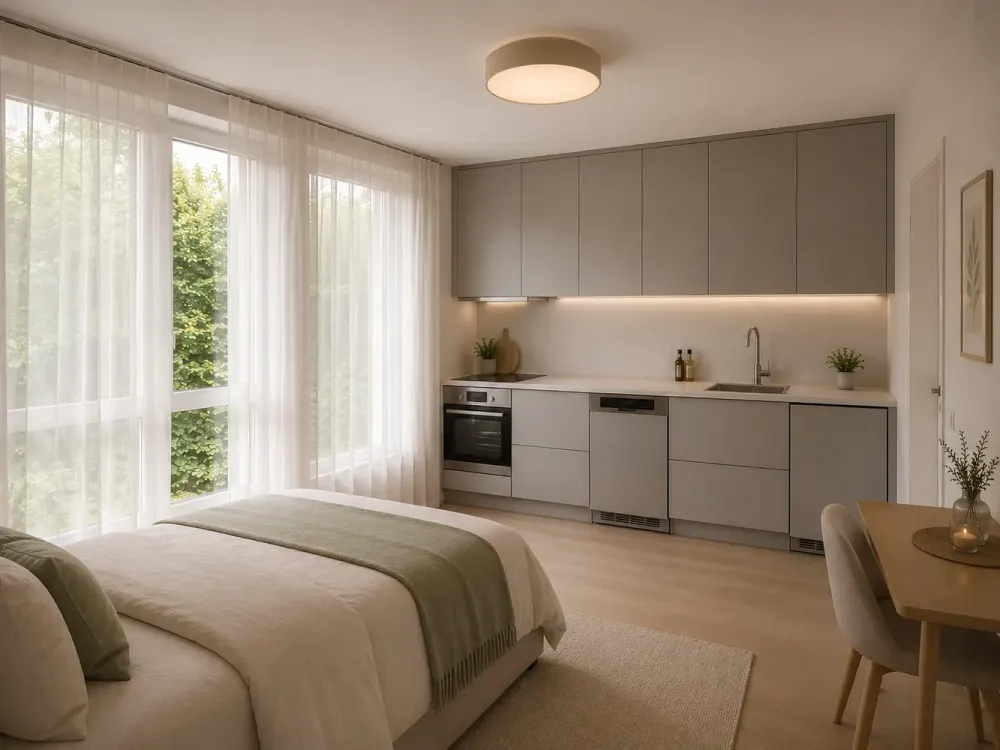 Seniorenresidenz | Erdgeschoss | 30m² Apartment | frisch renoviert