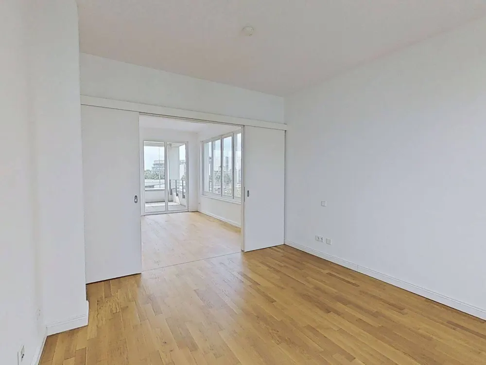 Moderne 2-Zimmer-Neubauwohnung mit Dachterrasse, Balkon, EBK, Concierge-Service uvm. in den begehrten Heinrich-Heine-Gärten