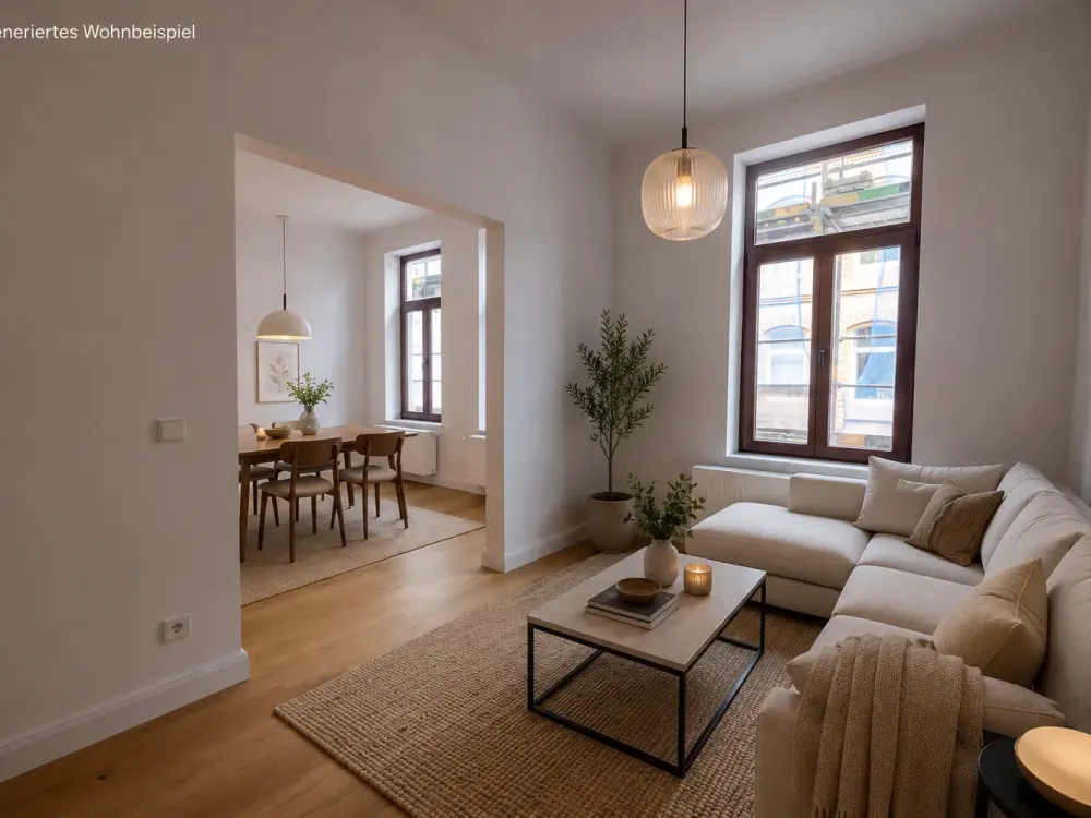 Completely Modernized 2.5-Room Old Building Apartment in List, Real Wood Parquet, LEICHT Kitchen, Elevator