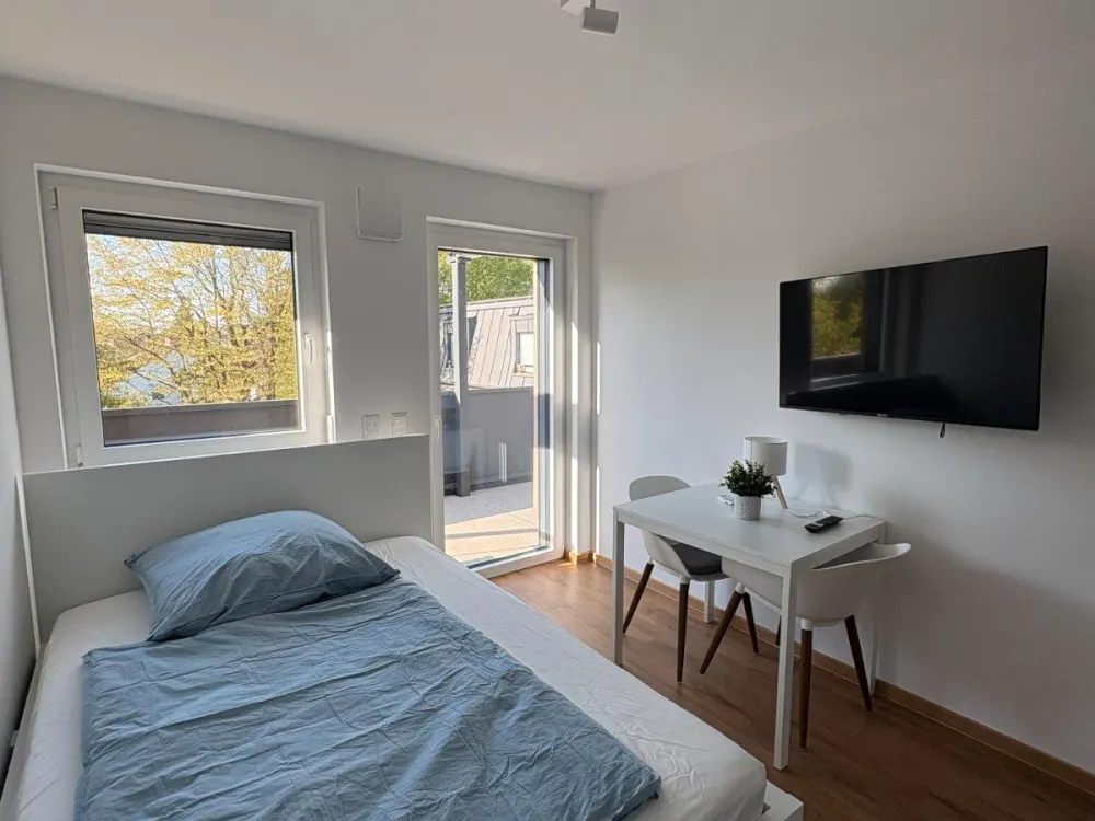 1-Zimmer-Apartment mit schönem Balkon nähe S-Bahn S2