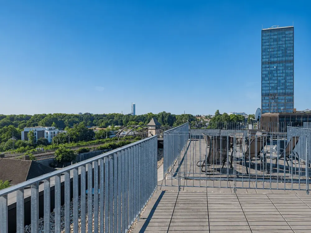 3-Zimmer-Wohnung mit 22.5 m dachterrasse