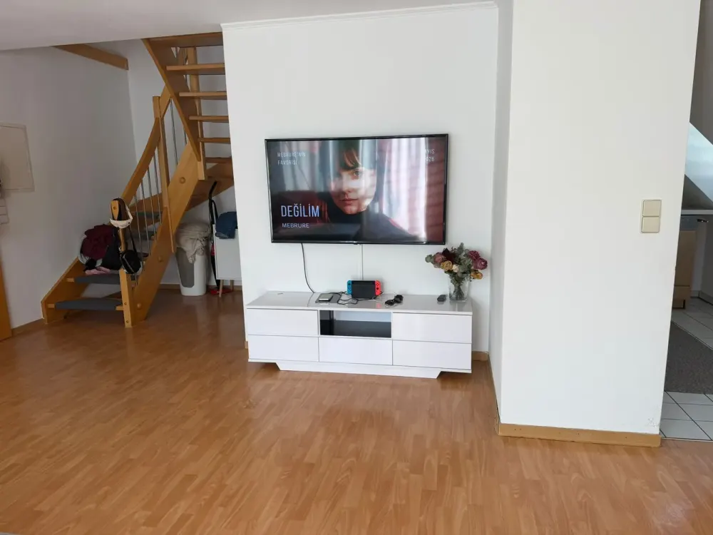 Gemütliche 2-Zimmer-Maisonettewohnung mit Balkon, Wohnen auf 2 Ebenen