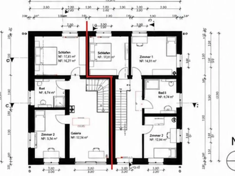 Neubau-Doppelhaushälfte in traumhafter Ortsrandlage