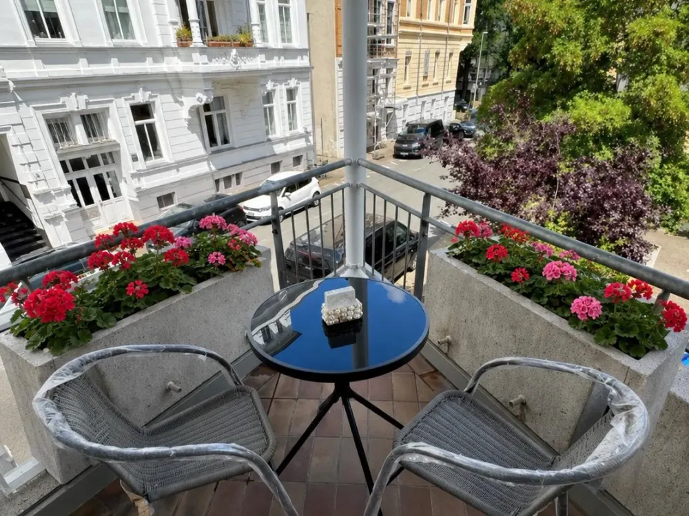 Helle 1-Zimmer-Wohnung mit Balkon im Zooviertel